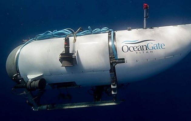 Los "escombros" encontrados cerca de la zona donde se hallan los restos del Titanic corresponden a la parte externa del sumergible.