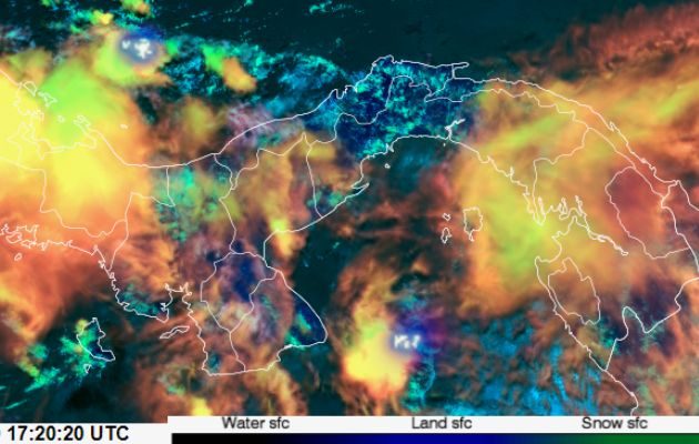 Paso de la Onda Tropical N° 19. Foto: Cortesía