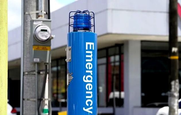 El Centro de Operación Nacional cuenta con 71 botones de pánicos en puntos estratégicos . Foto: Cortesía