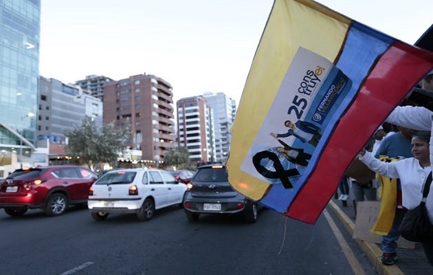 El  candidato presidencial Fernando Villavicencio fue asesinado el miércoles. Foto: EFE