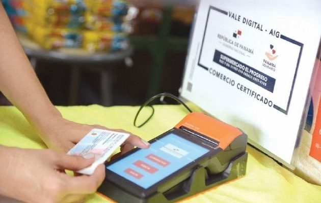 El vale digital se entrega desde 2020, cuando comenzó la pandemia.