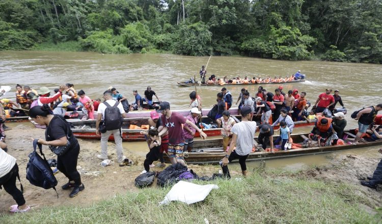 Este año se ha roto el récord de personas migrantes que han pasado por la selva del Darién.  