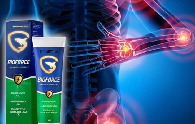 Bioforce se promueve como un producto para el dolor en las articulaciones.