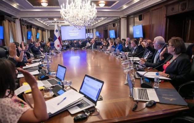 Consejo de Gabinete. Foto: Cortesía Presidencia