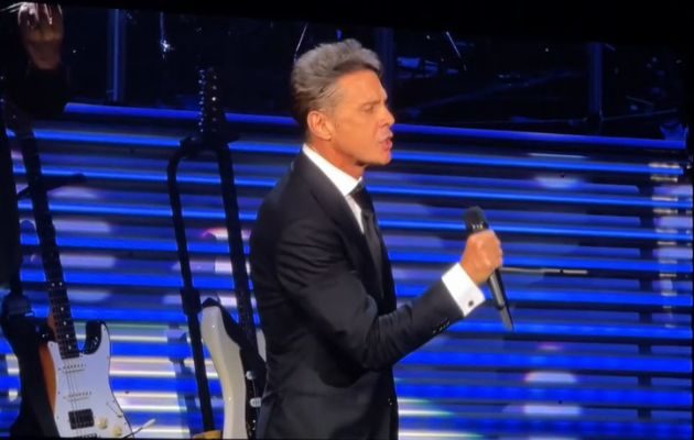 El cantante mexicano Luis Miguel en Las Vegas. Foto: EFE