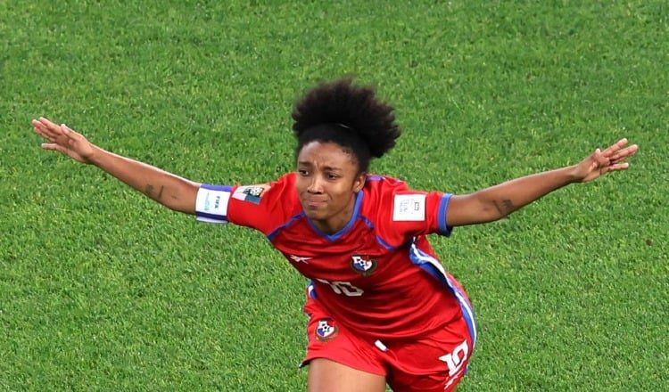 Marta Cox, jugadora de la selección panameña. Foto: Fepafut
