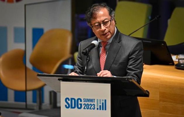 El presidente de Colombia, Gustavo Petro. Foto: EFE