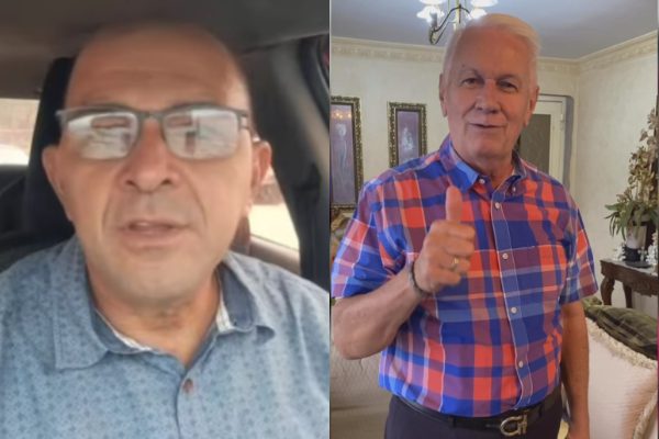 David Vergara, organizador y miembro activo del Festival Nacional de La Mejorana, y Ulpiano Vergara, Fotos: Instagram