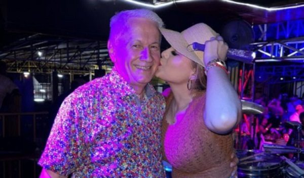 Ulpiano Vergara y Maryfrank Bravo. Foto: Instagram