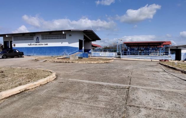 La planta potabilizadora de Chame operará al 50% de su capacidad, debido a que se estarán efectuando trabajos de mantenimiento en los sedimentadores. Foto. Archivo