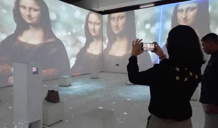 Parte de la exhibición de 'Da Vinci IL Genio'. Francisco Paz