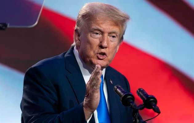 El expresidente de EE.UU., Donald J. Trump. Foto: EFE