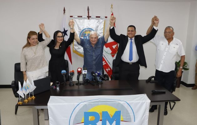 Realizando Metas postula a Zulay Rodríguez a la alcaldía de San Miguelito, y a Rubén Campos como  vicealcalde. Foto: Víctor Arosemena