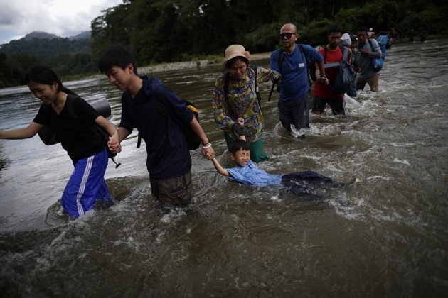En lo que va de 2023 unas 400,000 personas entraron al país por la Selva de Darién. Foto: EFE