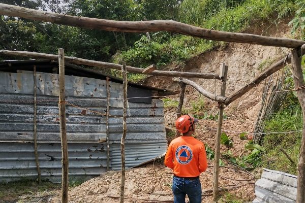 Una residencia en Coclé fue declarada pérdida total. Foto. sinaproc