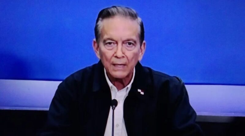 El presidente, Laurentino Cortizo, realizó el anuncio en cadena nacional.