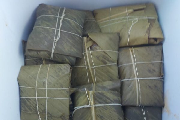 Los deliciosos tamales no deben faltar en la mesa. Foto. Melquiades Vásquez