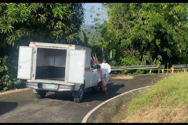 El cuerpo de Carlos Rodríguez, fue enviado a la Morgue Judicial de Colón. Foto. Diomedes Sánchez