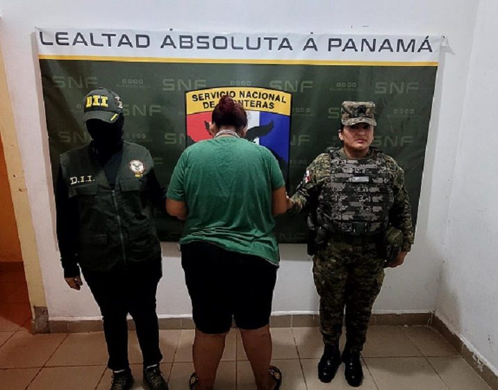 La imputada recibió una condena de 7 años de prisión y 36 meses. Foto: Cortesía Senafront