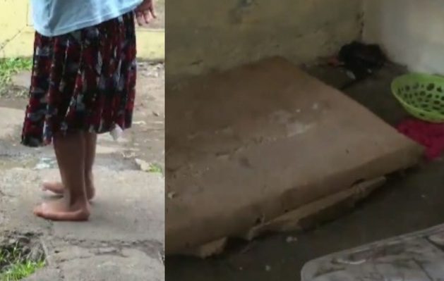 Los niños y niñas viven en una situación de pobreza extrema. Foto: Cortesía