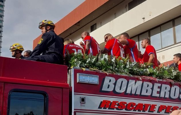 Panameños despiden a Luis 'Matador' Tejada. Foto: Jaime Chávez