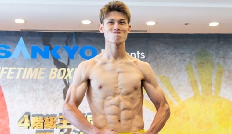 Boxeador japonés Hayato Tsutsumi. Foto: Instagram