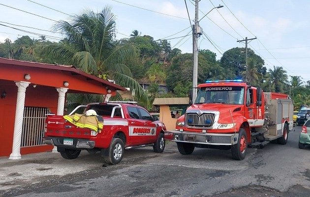 El cuerpo del señor fue trasladado a la morgue judicial en la ciudad de Colón. Foto: Diomedes Sánchez