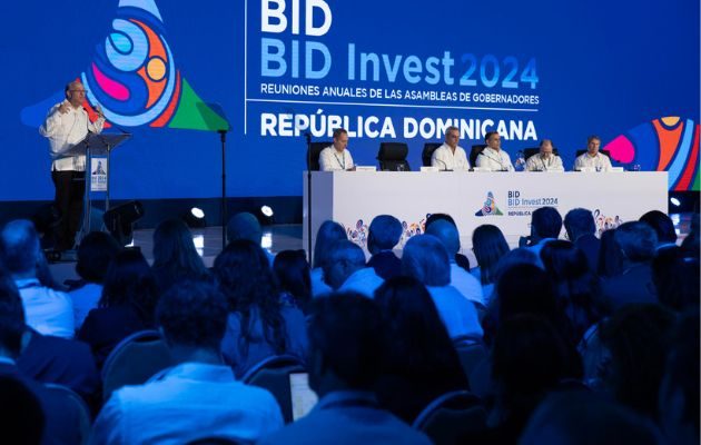 64 edición de la Reunión Anual de la Asamblea de Gobernadores del Banco Interamericano de Desarrollo (BID). Foto: EFE