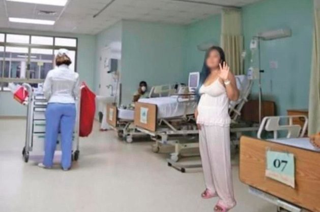 Con fotografías editada en las que aparecía en salas hospitalarias, Tahira engañaba a un hombre que reside en Chiriquí, con quien mantuvo una relación. Archivo