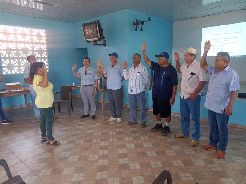  Se escogieron los miembros de las directivas del Comité Nacional del Diálogo de Agricultura Familiar (CONADAF). Foto: Diomedes Sánchez