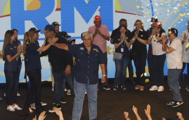 El presidente electo, José Raúl Mulino. Foto: Víctor Arosemena