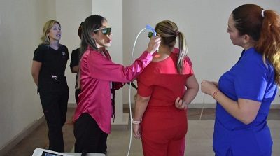 Personal de la CSS de varias partes del país, entre ellas la provincia de Colón, fueron actualizados.Foto: Diomedes Sánchez.