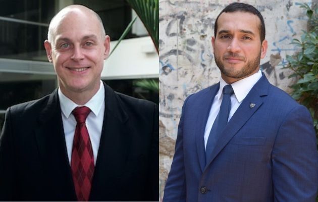 Carlos Guevara Mann y Carlos Ruiz-Hernández , las nuevas designaciones de Mulino. Foto: Cortesía