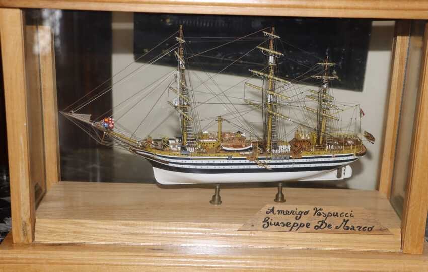 Réplica del histórico Amerigo Vespucci. Foto: Víctor Arosemena