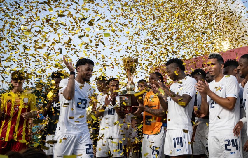 La selección Mayor de Panamá igualó 2-2 a la selección catalana en un entretenido partido amistoso en ciudad de Sabadell. Foto: Fepafut