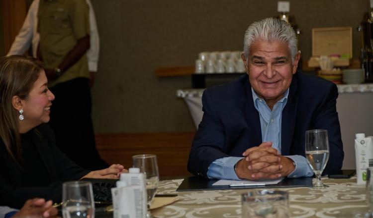 El presidente electo, José Raúl Mulino, manifestó que se habló con los diputados de CD sobre las necesidades de agua, salud, carreteras, etc, 