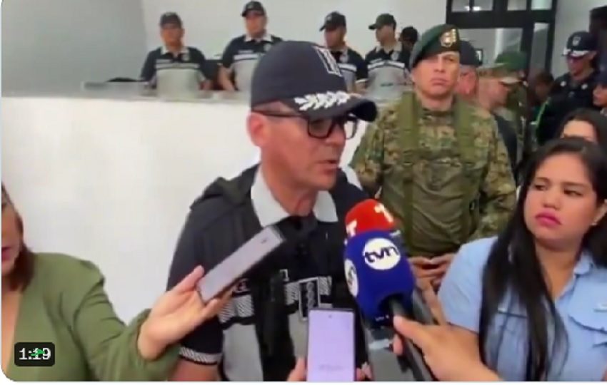 John Dornheim agregó que en estos momentos en conjunto con el Ministerio Público se están realizando más de 10 diligencias de allanamiento en la provincia de Veraguas. Foto. Proteger y Servir