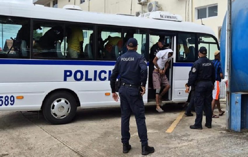 Los presuntos implicados en este caso son residentes en San Miguelito, Colón y la provincia de Herrera. Foto. Thays Dominguez