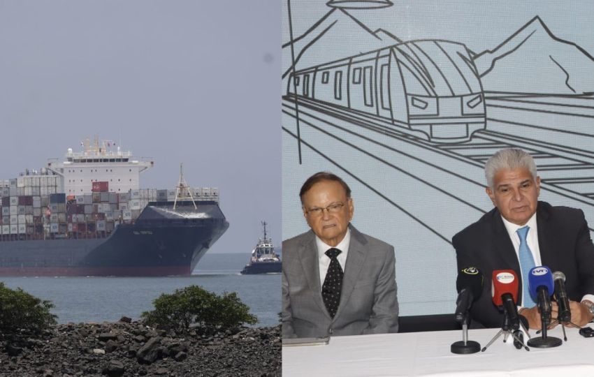 El manejo de la crisis del Canal y la construcción del tren  son retos para el gobierno entrante. 