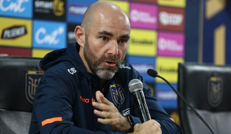 Félix Sánchez, técnico de Ecuador. Foto: EFE