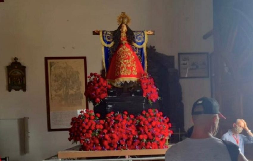 Se analiza la adecuación de vías alternas para descongestionarla el tráfico y salvaguardas la seguridad de los peregrinos. Foto. Thays Domínguez