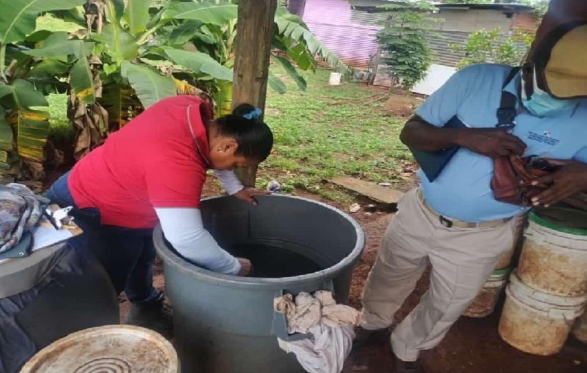 El distrito de Arraiján registra un aumento de casos de dengue.