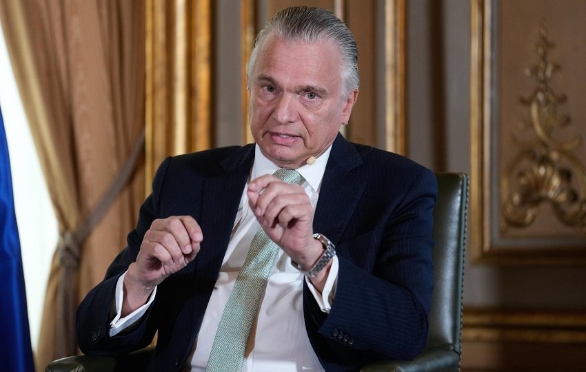 El ministro de Exteriores de Costa Rica, Arnoldo André, dijo que están elaborando las notas conceptuales. Foto: EFE