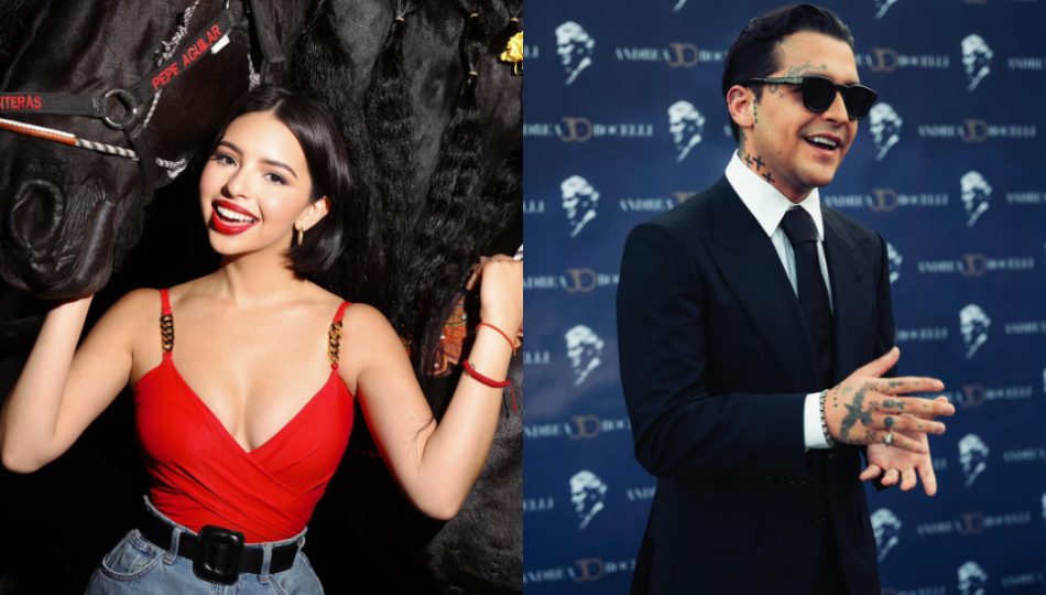 Ángela Aguilar y Christian Nodal. Fotos: Instagram