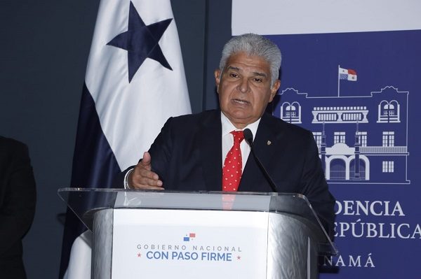 Presidente José Raúl Mulino.