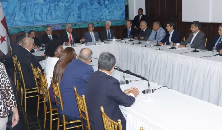 El presidente José Raúl Mulino busca apoyo de todos los sectores. Foto: Víctor Arosemena