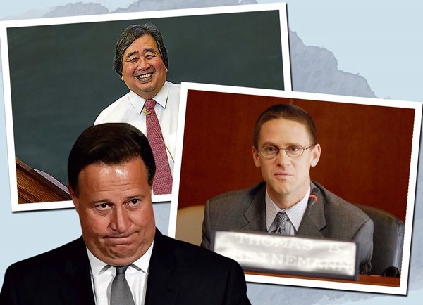 El proceso de extradición de Ricardo Martinelli dejó al descubierto conexiones entre el expresidente Juan Carlos Varela y los abogados Harold Koh y Thomas Heinemann.