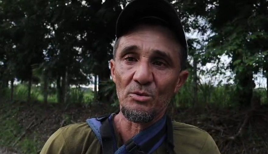 Everardo Vergara ("Mori"),  no dudó en detenerse al ver la magnitud del accidente, y ayudar a los heridos.Foto: Thays Domínguez