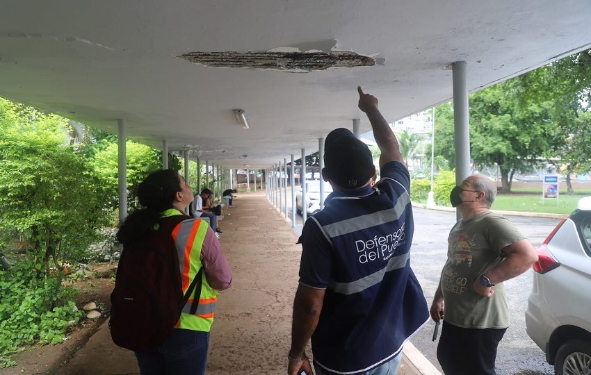 Defensoría inspecciona estructura de colegio José Remón Cantera