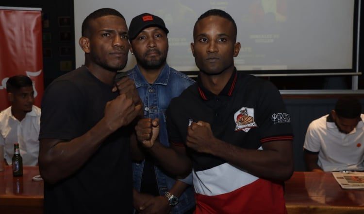 Jonathan Miniel (izq.) enfrentará a Fernando Martínez. Foto: Archivo